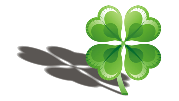 Transparent Clover Boot Loader Unified Extensible Firmware Interface Leaf Petal for St Patricks Day