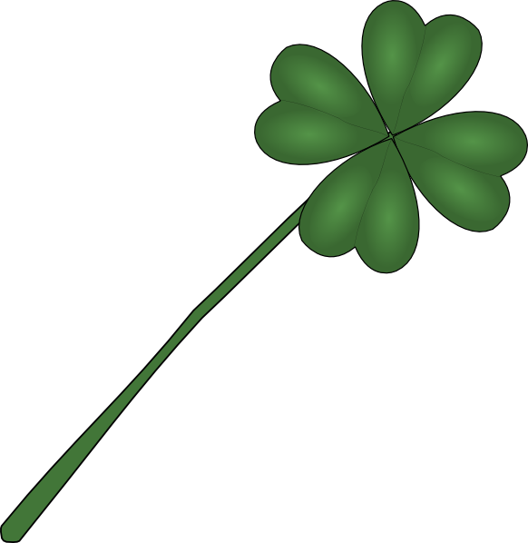 Transparent Saint Patrick S Day Shamrock Fourleaf Clover Plant Flora for St Patricks Day