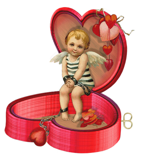 Transparent Heart Music Angel Doll for Valentines Day
