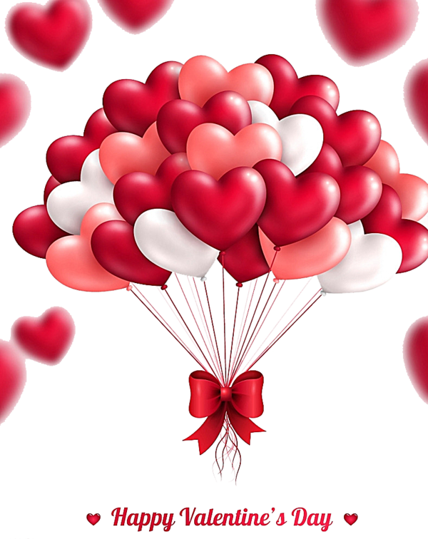 Transparent Valentines Day Heart Photographic Studio Balloon for Valentines Day