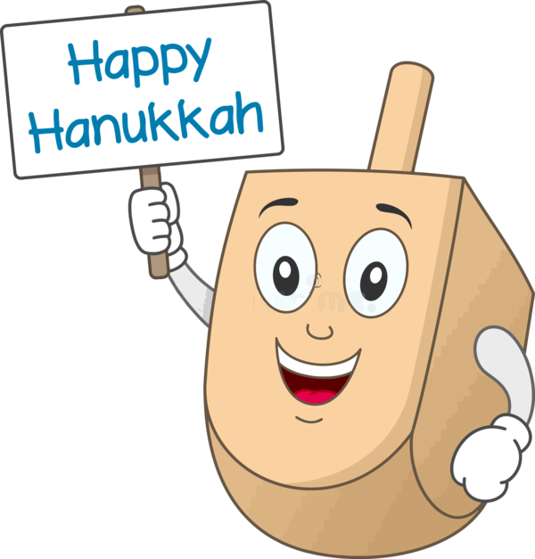 Transparent Hanukkah Facial expression Cartoon Nose for Dreidel for Hanukkah