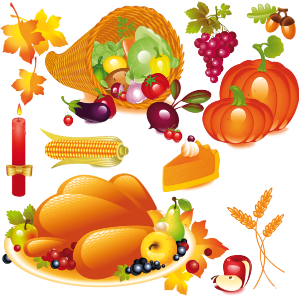 Transparent Thanksgiving Food group Natural foods Fruit for Thanksgiving Pumpkin for Thanksgiving