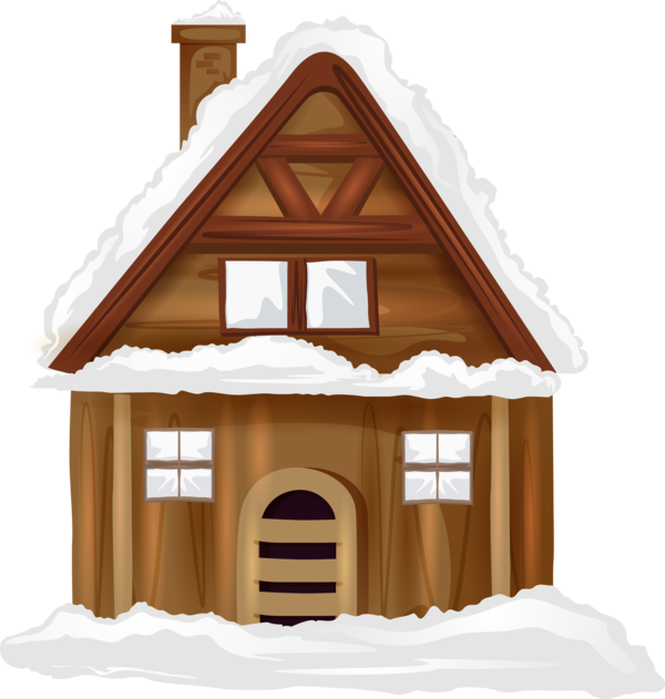 Transparent Winter Blog Christmas Building House for Christmas