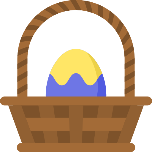 Transparent Easter Egg Easter Food Basket for Easter