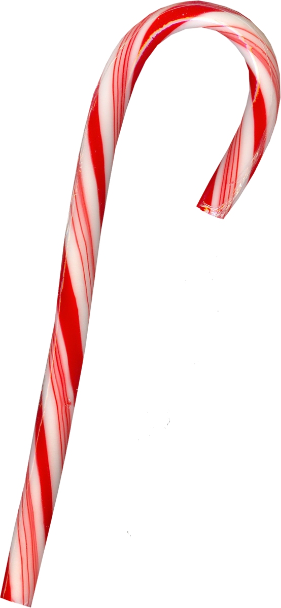 Transparent Candy Cane Christmas Crutch Pattern for Christmas