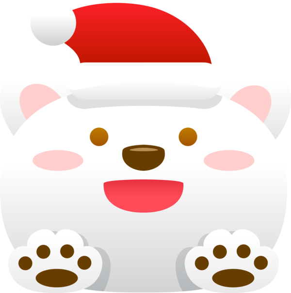 Transparent Object Library Christmas Head Snout for Christmas