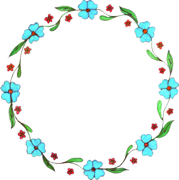 Transparent Picture Frames Drawing Flower Frame Ornament Holly for Christmas