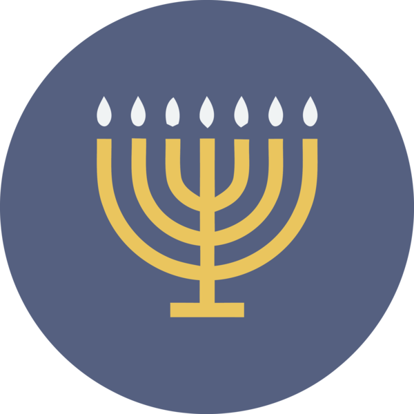 Transparent Hanukkah Menorah Logo Hanukkah for Hanukkah Candle for Hanukkah