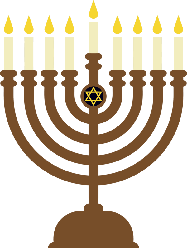 Transparent Hanukkah Candle holder Hanukkah Menorah for Hanukkah Candle for Hanukkah