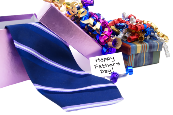 Transparent Father's Day Cobalt blue Present Electric blue for Happy Father's Day for Fathers Day
