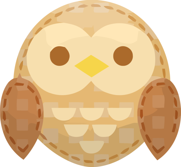 Transparent Thanksgiving Owl Cartoon Bird of prey for Thanksgiving Owl for Thanksgiving