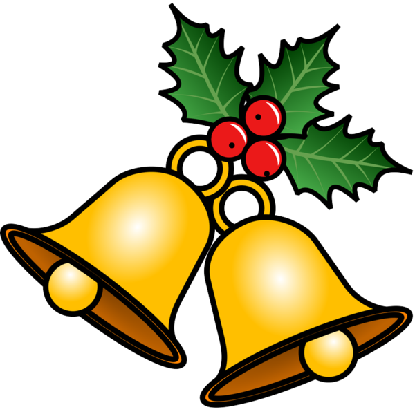 Transparent Leaf Bell Holly for Christmas