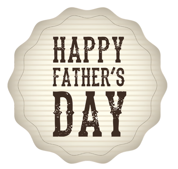 Transparent Father's Day Font Logo Games for Happy Father's Day for Fathers Day