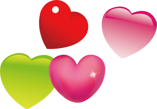 Transparent Computer Graphics Heart Valentine S Day for Valentines Day