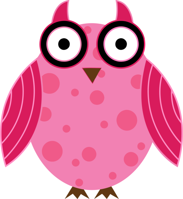 Transparent Thanksgiving Owl Pink Bird for Thanksgiving Owl for Thanksgiving