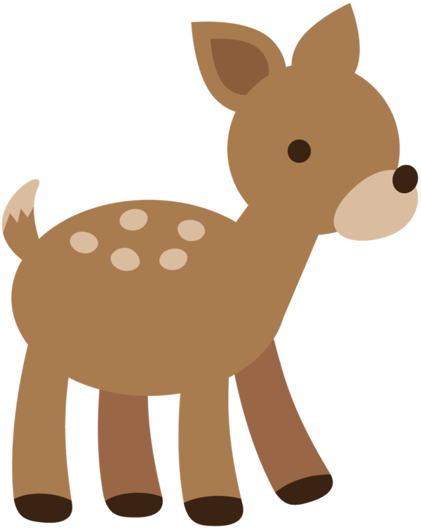 Transparent Deer Cuteness Drawing Reindeer for Christmas