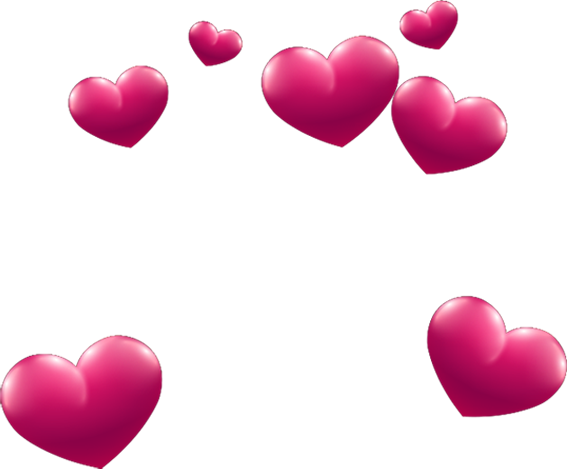 Transparent Pink Heart 3d Computer Graphics for Valentines Day