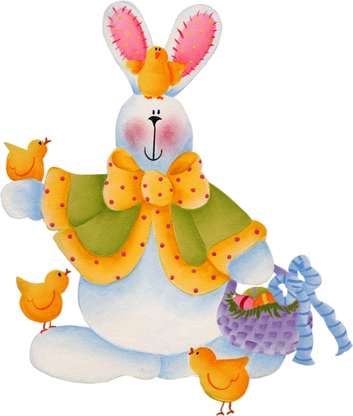 Transparent Easter Bunny Rabbit Easter Baby Toys for Easter