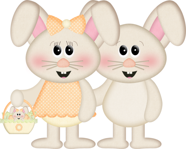 Transparent Easter Bunny Animal Illustrations Rabbit Nose for Easter