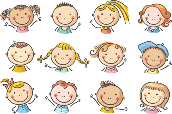 Transparent International Children's Day People Facial expression Smile for Children's Day for International Childrens Day