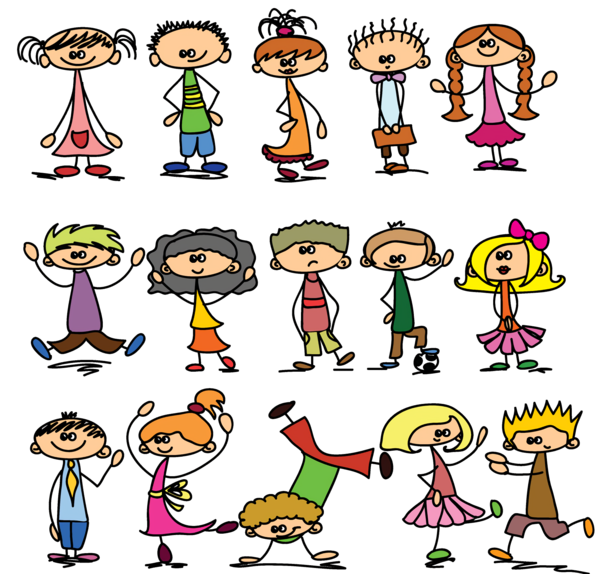 Transparent International Children's Day People Cartoon Facial expression for Children's Day for International Childrens Day