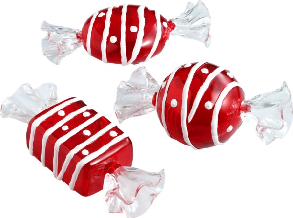 Transparent Candy Cane Candy Packaging And Labeling Food Confectionery for Christmas