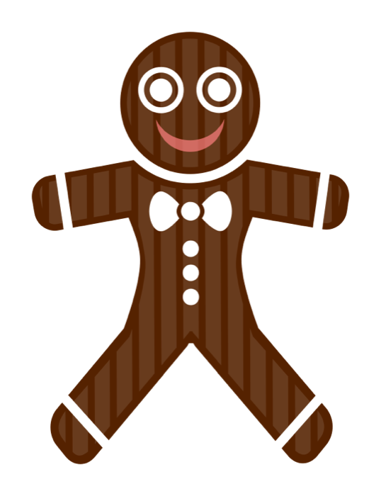 Transparent Gingerbread Man Gingerbread House Gingerbread Brown Food for Christmas