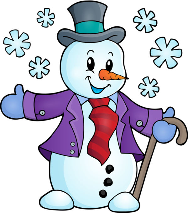Transparent Snowman Drawing Winter Finger for Christmas