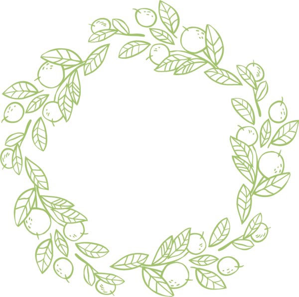 Transparent Wreath Christmas Auglis Flower Leaf for Christmas