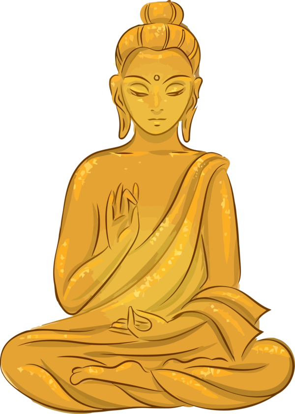Transparent Bodhi Day Meditation Sitting Zen master for Bodhi for Bodhi Day