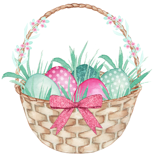Transparent Easter Bunny Easter Christmas Basket Flowerpot for Easter