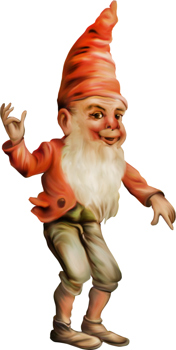 Transparent Dwarf Puppet Tinypic Christmas Ornament Lawn Ornament for Christmas
