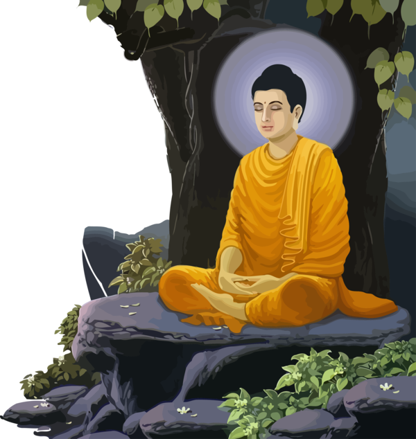 Transparent Bodhi Day Zen master Guru for Bodhi for Bodhi Day