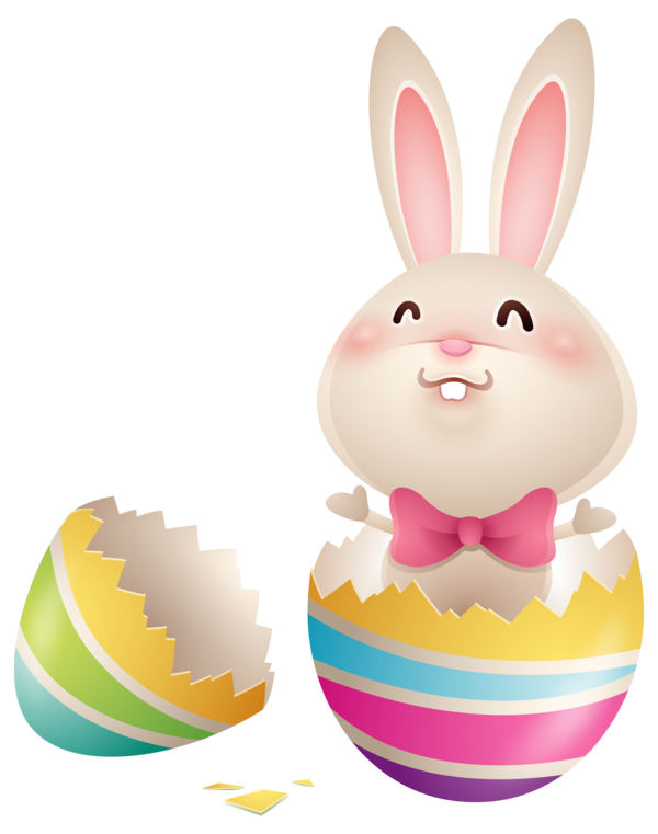 Transparent Easter Rabbit Egg Food Easter Bunny for Easter