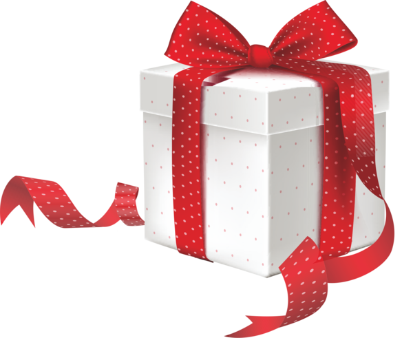 Transparent Gift Ribbon Birthday Box for Christmas