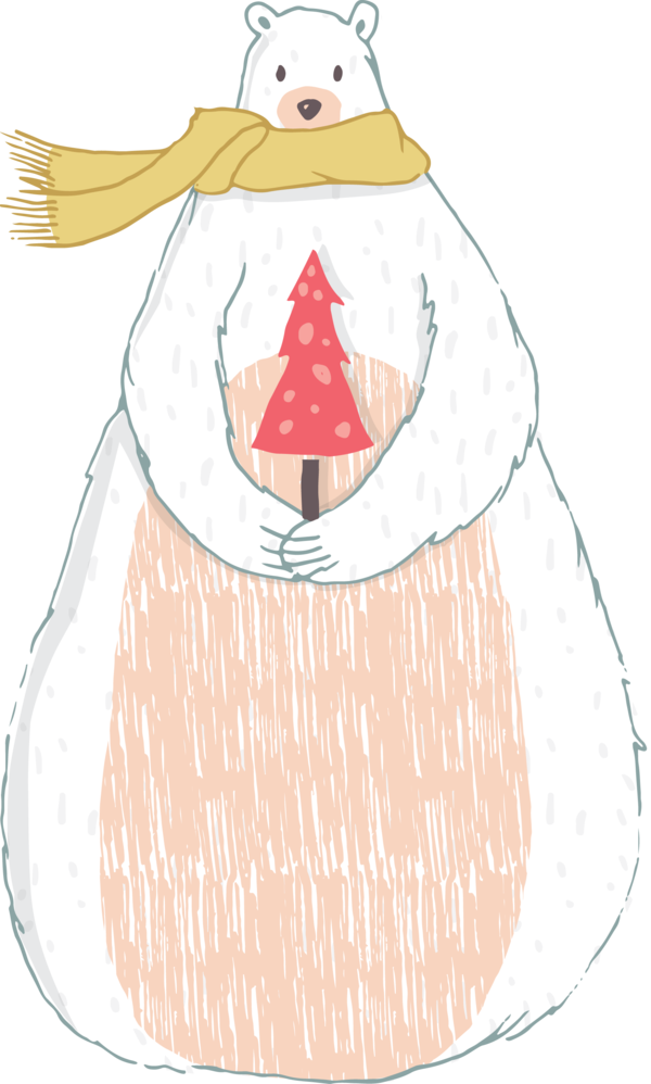 Transparent Snowman Christmas Cartoon Neck for Christmas