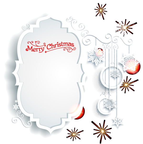 Transparent Christmas Mirror 3d Computer Graphics Point Area for Christmas