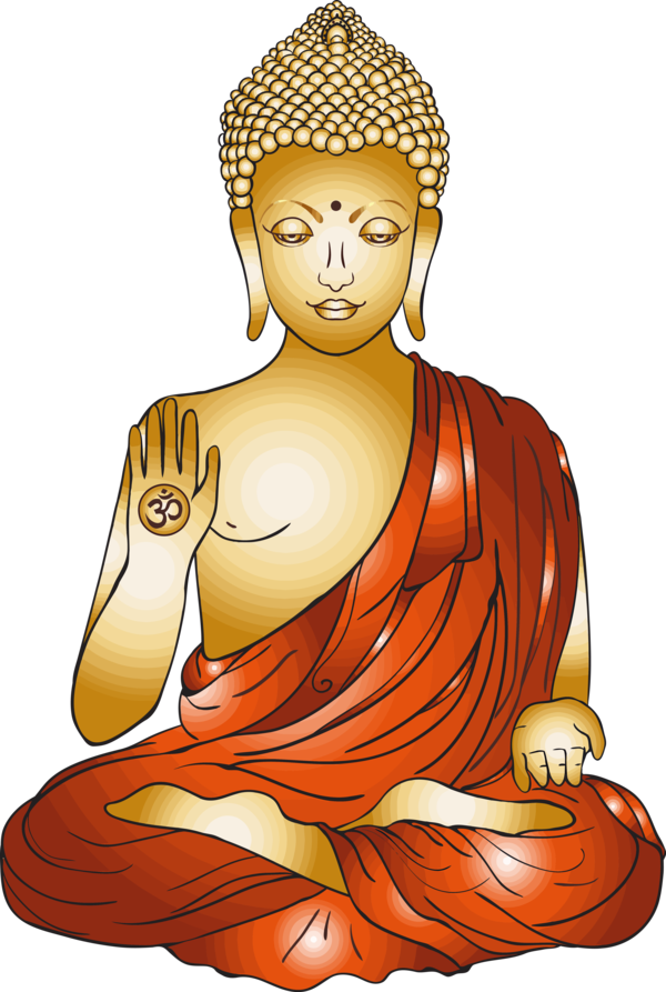 Transparent Bodhi Day Kneeling Meditation Guru for Bodhi for Bodhi Day