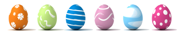 Transparent Easter Bunny Easter Egg Easter Nail for Easter