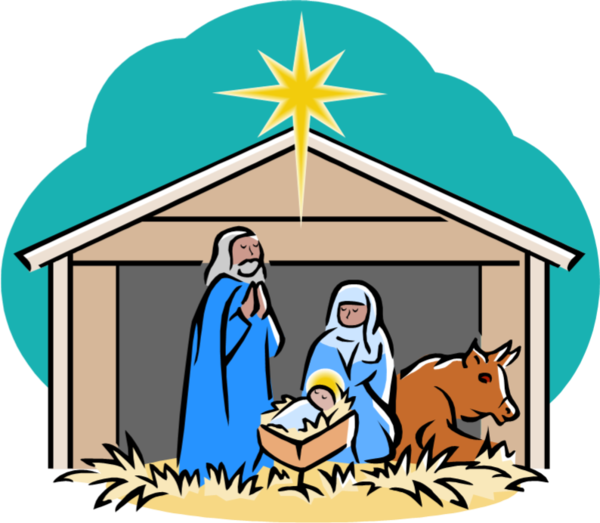 Transparent Nativity Scene Nativity Of Jesus Holy Family  for Christmas