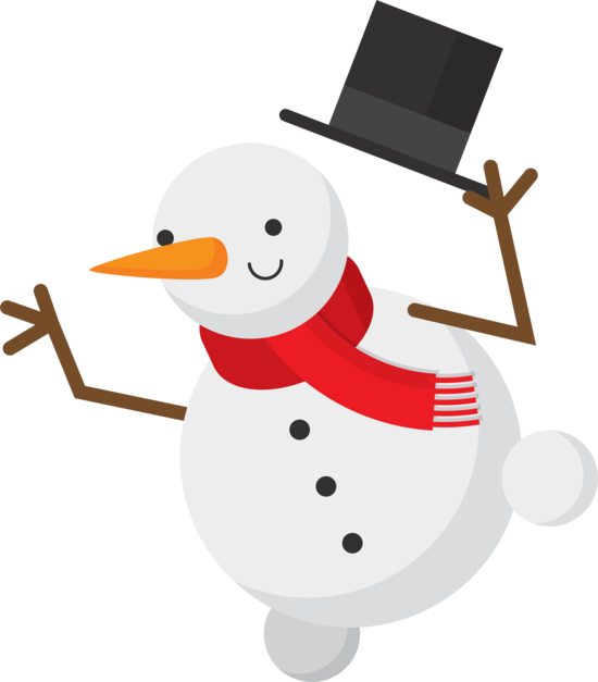 Transparent Snowman Hat Christmas Water Bird for Christmas