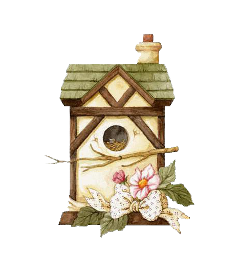 Transparent Camargue Bird Nest Box Flower Birdhouse for Christmas