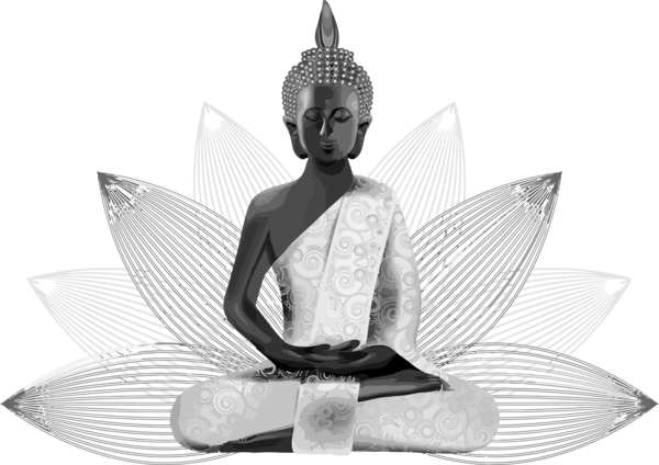 Transparent Bodhi Day Meditation Sitting Yoga for Bodhi for Bodhi Day