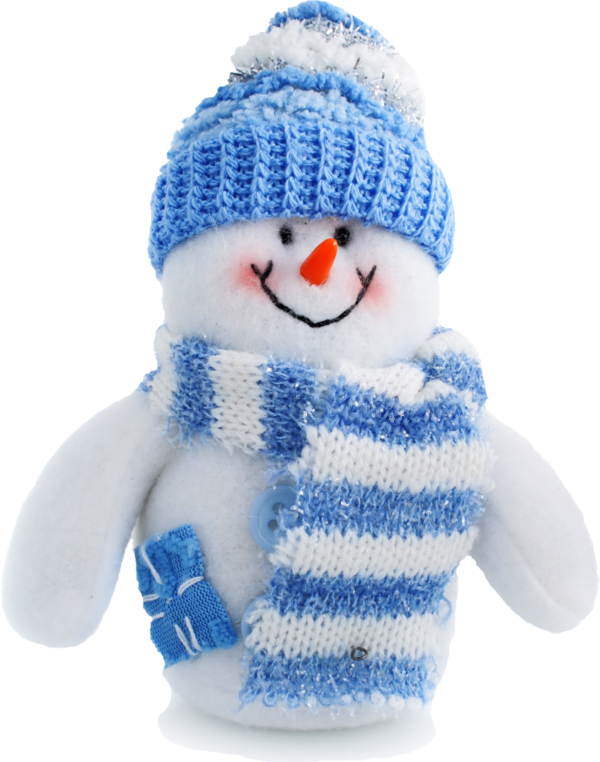 Transparent Make A Snowman Snowman Stuffed Toy for Christmas