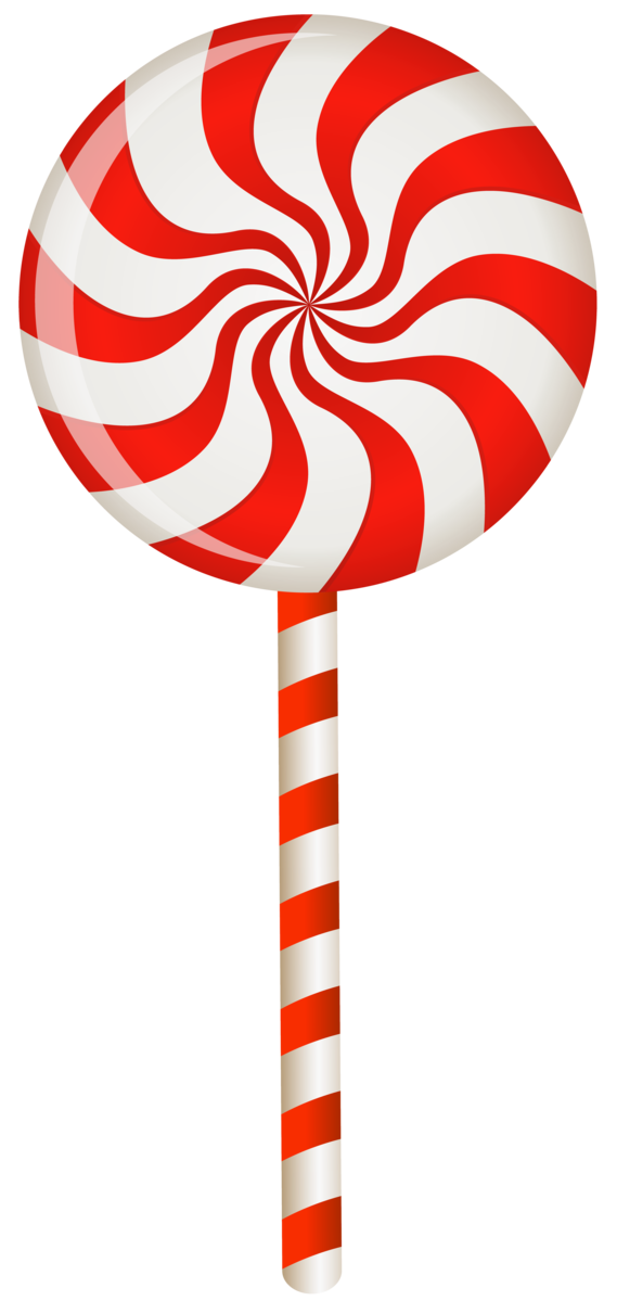 Transparent Lollipop Candy Cane Candy Line for Christmas