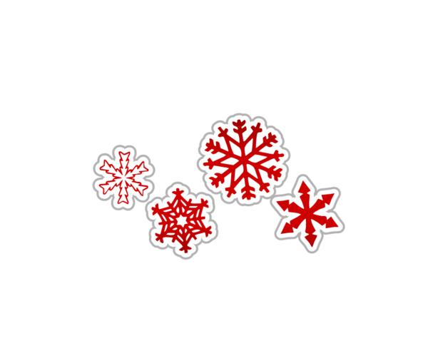 Transparent Snow Christmas Snowflake Schema Point Line for Christmas