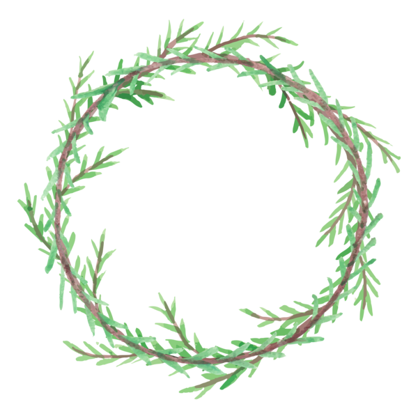 Transparent Wreath Flower Christmas Leaf Tree for Christmas
