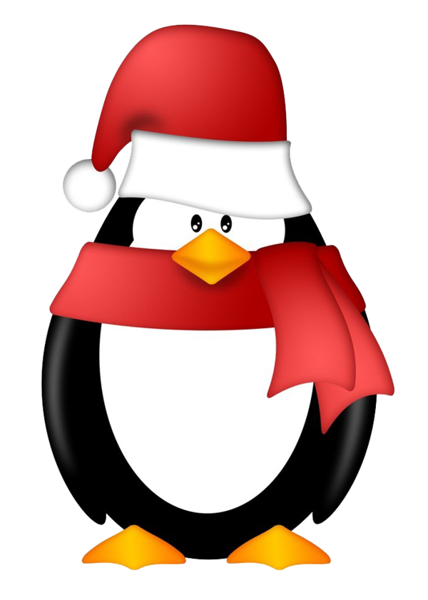 Transparent Candy Cane Penguin Christmas Flightless Bird Bird for Christmas