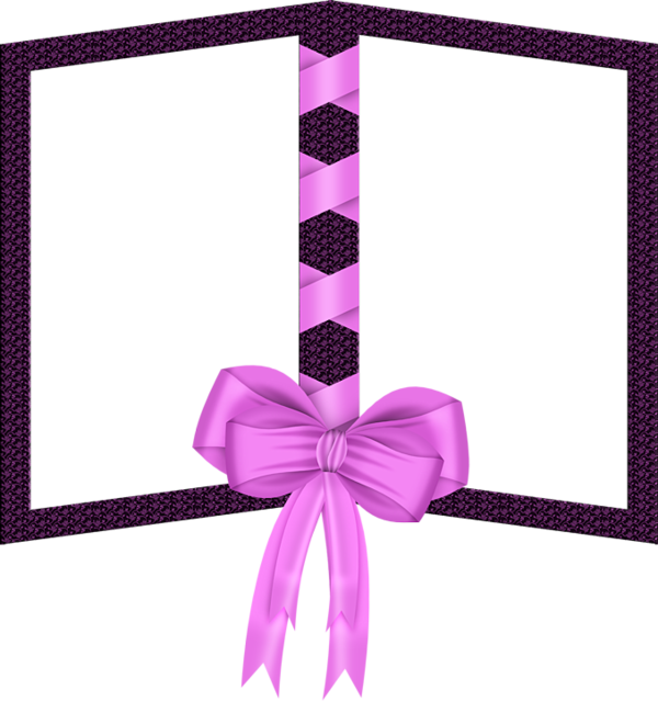 Transparent Light Gift Computer Graphics Pink Purple for Christmas