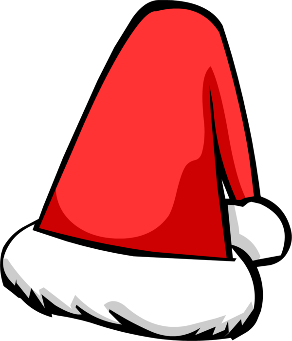 Transparent Santa Claus Club Penguin Christmas Red for Christmas